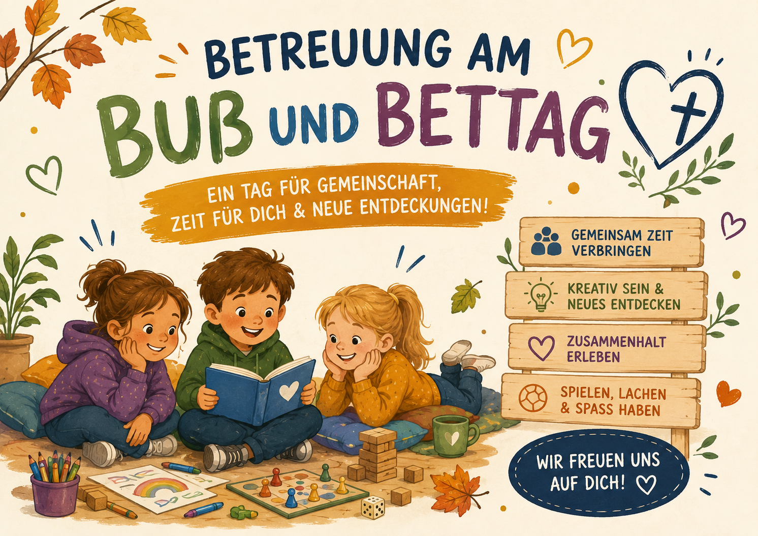 Buß- und Bettag-Betreuung